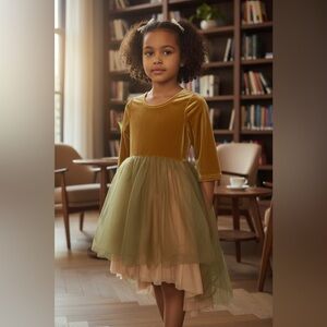 Taylor Joelle Tulle Dress